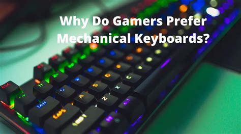 Why do coders prefer mechanical keyboards?