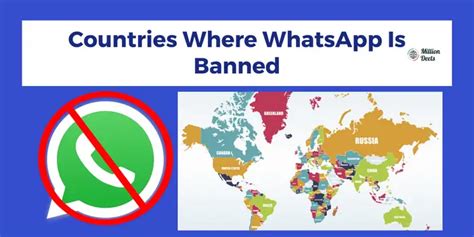 Why do countries ban WhatsApp?