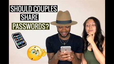 Why do couples share passwords?