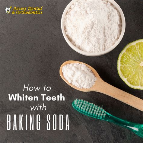Why do dentists use baking soda?
