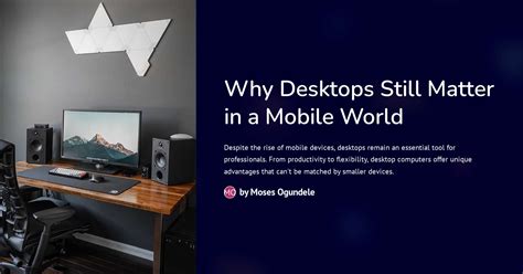 Why do desktops still exist?