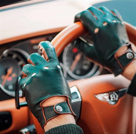 Why do drivers wear gloves?