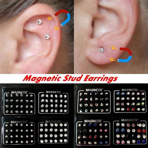 Why do earrings have magnetic?