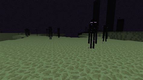 Why do endermen get mad in the end?