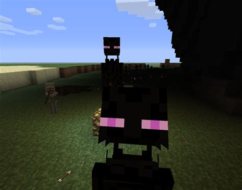 Why do endermen open their mouths?