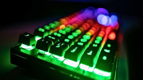 Why do gaming keyboards glow?