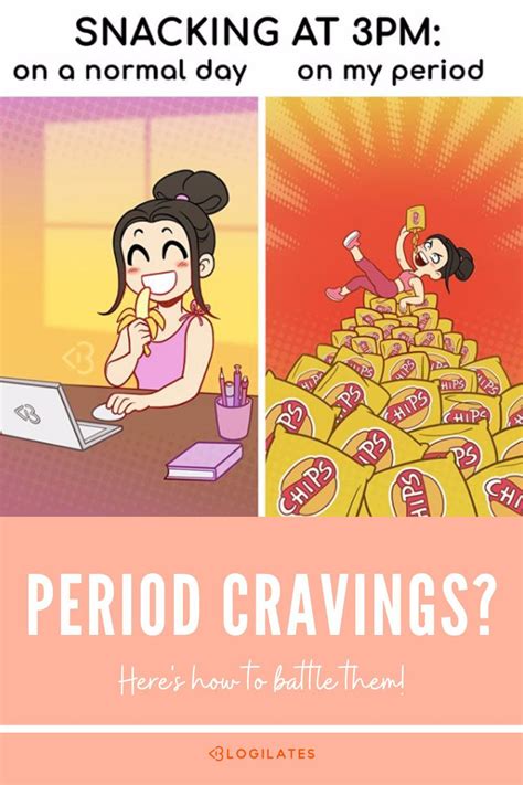 Why do girls crave food on their period?