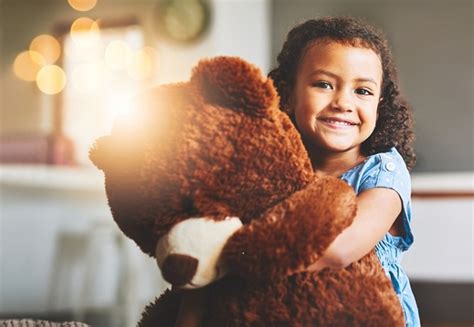 Why do girls cuddle with teddy bears?