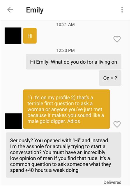 Why do girls just say hey on Bumble?