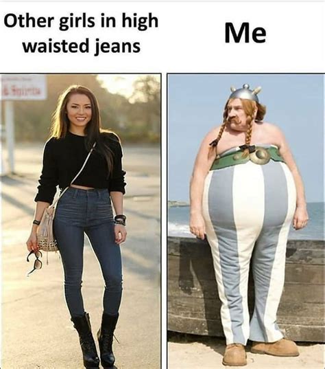Why do girls like high waist jeans?