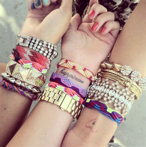 Why do girls wear a lot of bracelets?