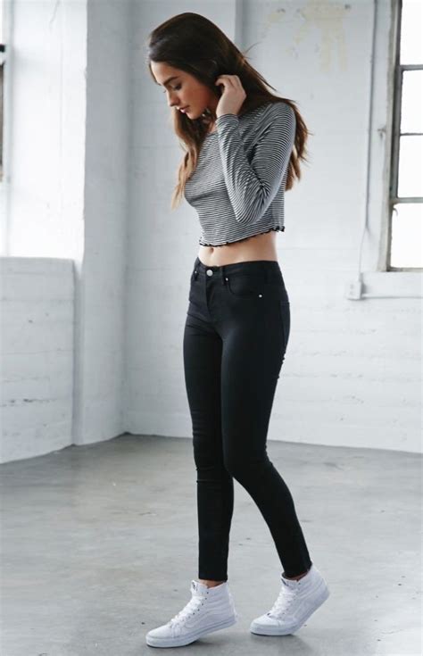 Why do girls wear black jeans?
