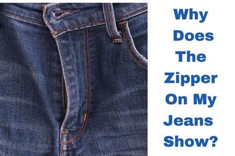 Why do girls wear zipper on jeans?