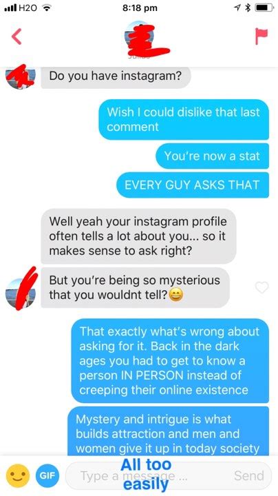 Why do guys ask for your Instagram?