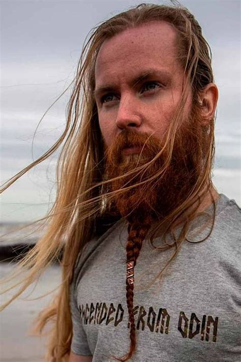 Why do guys braid their beards?