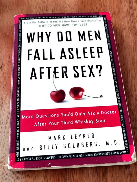 Why do guys fall asleep right after?