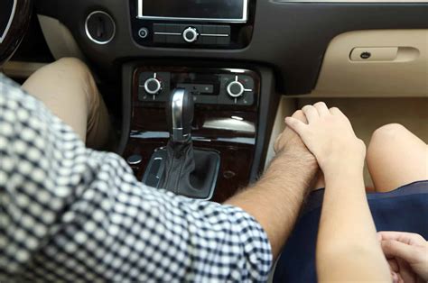 Why do guys hold your thigh while driving?