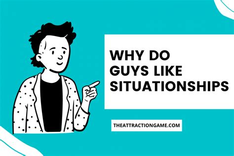 Why do guys only want situationships?