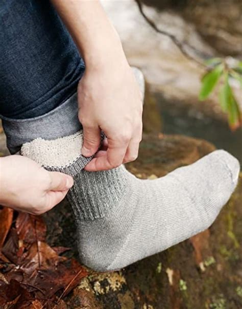 Why do hikers wear wool socks?