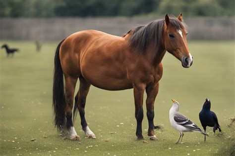 Why do horses eat birds?