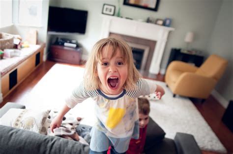 Why do kids act out after visiting other parent?