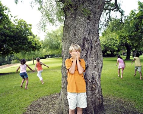 Why do kids like hiding?