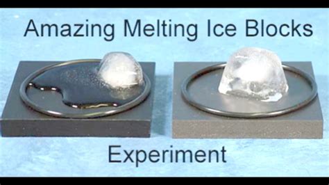 Why do large ice cubes melt slower?