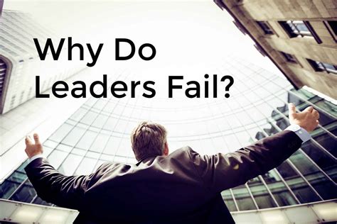 Why do leaders quit?