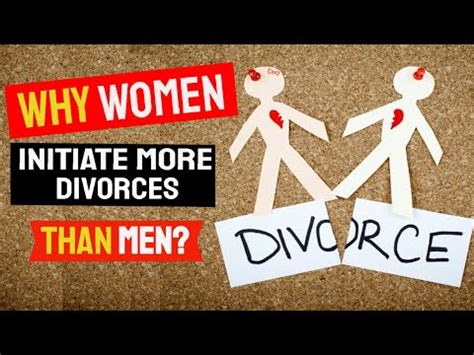Why do men not initiate divorce?