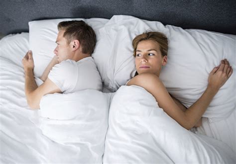 Why do men sleep on the right?