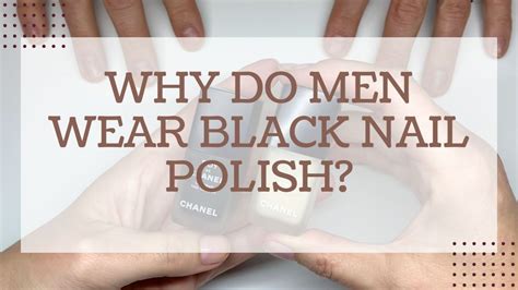 Why do men wear black?