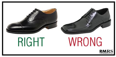 Why do men wear square toed shoes?