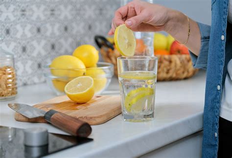 Why do models drink lemon water?