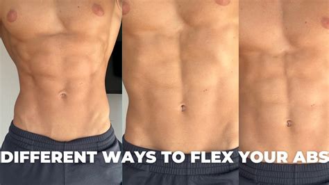 Why do my abs disappear when I flex?