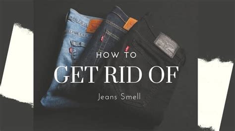 Why do my jeans smell weird even after washing?