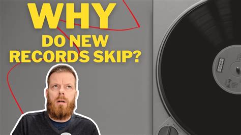 Why do new vinyls skip?