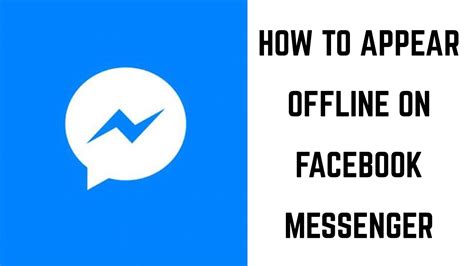 Why do people appear offline on Messenger?