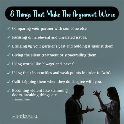 Why do people avoid you after an argument?