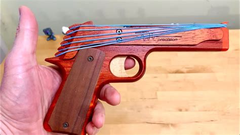 Why do people but rubber bands on guns?