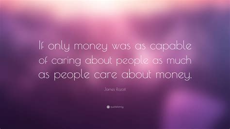 Why do people care about money so much?