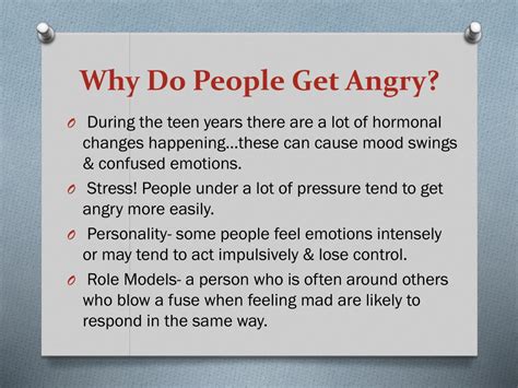 Why do people get angrier when told to calm down?