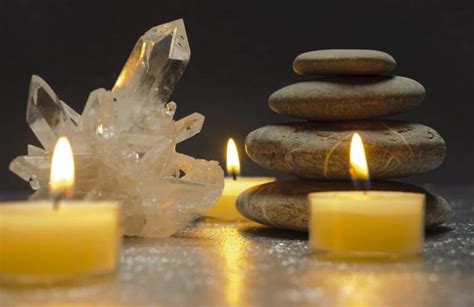 Why do people put crystals in their candles?