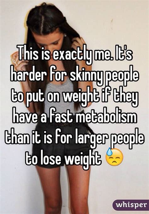 Why do people say the skinny?