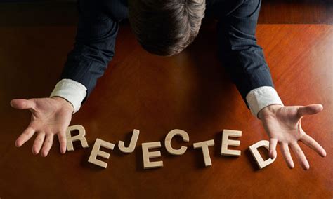 Why do people take rejection so personally?