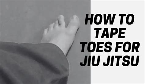 Why do people tape their toes?