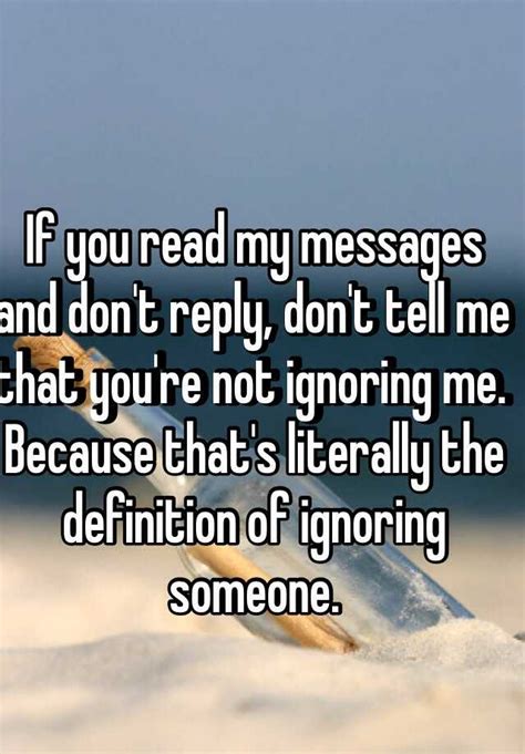 Why do people text you and then not respond?