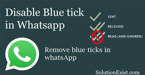 Why do people turn off blue ticks on WhatsApp?
