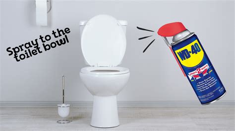 Why do people use WD-40 and toilet?