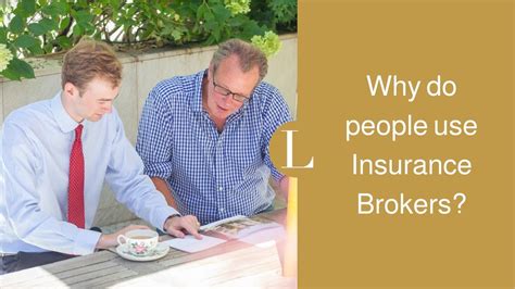 Why do people use brokers?