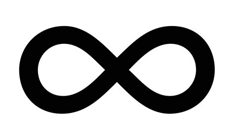 Why do people use infinity symbols?